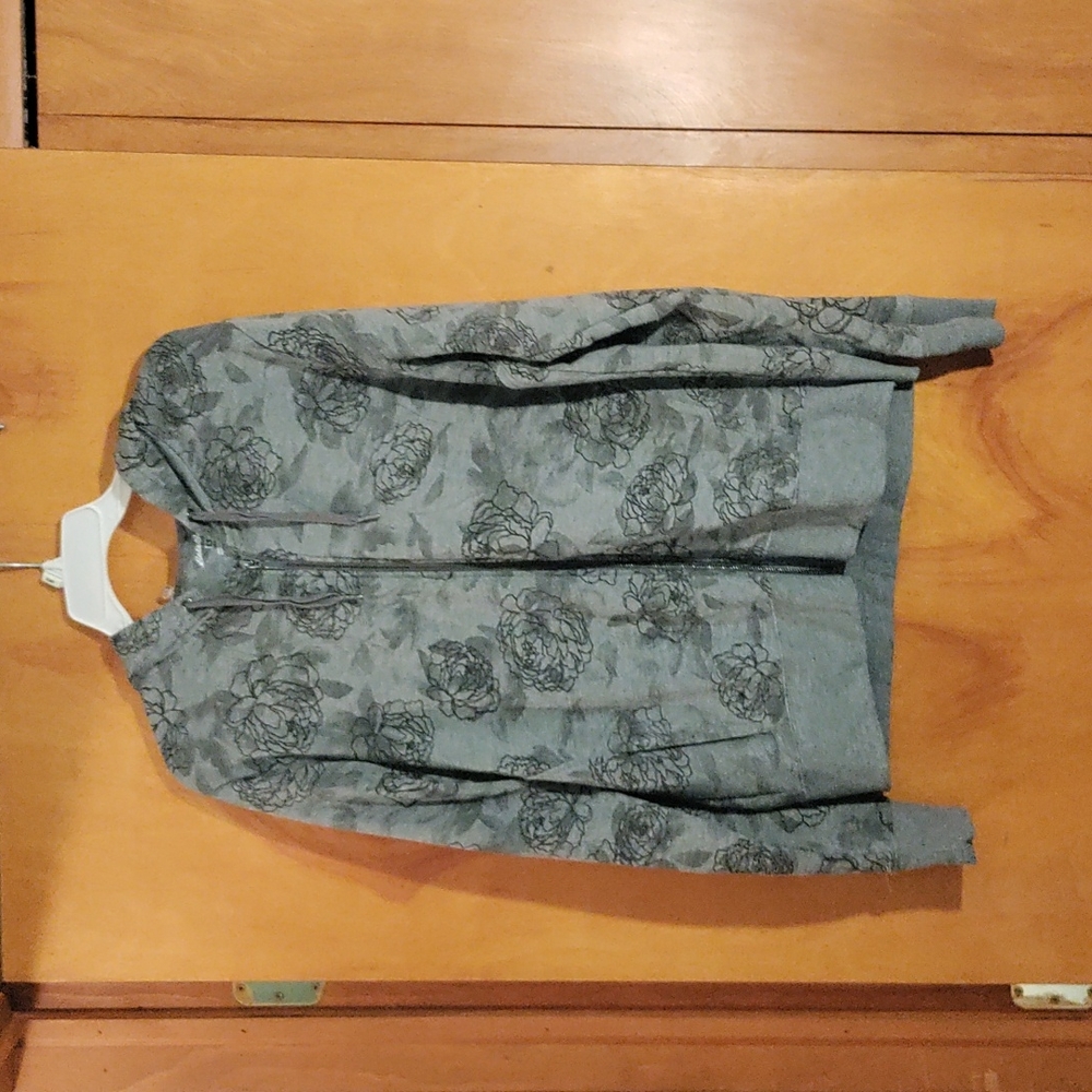 Eddie Bauer women's size large gray hoodie